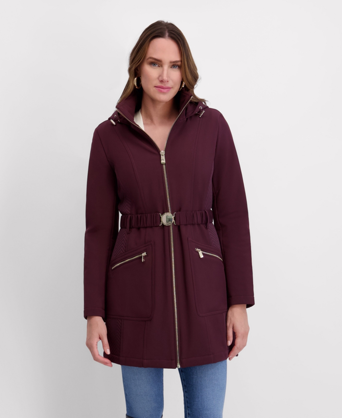 Kensie Women's Hooded