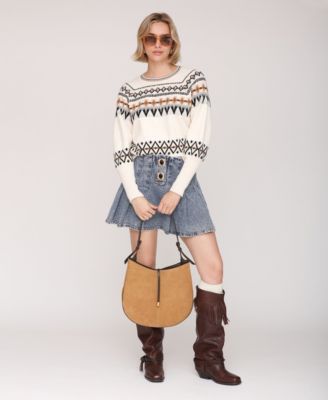 Women's Balloon Sleeves Sweater