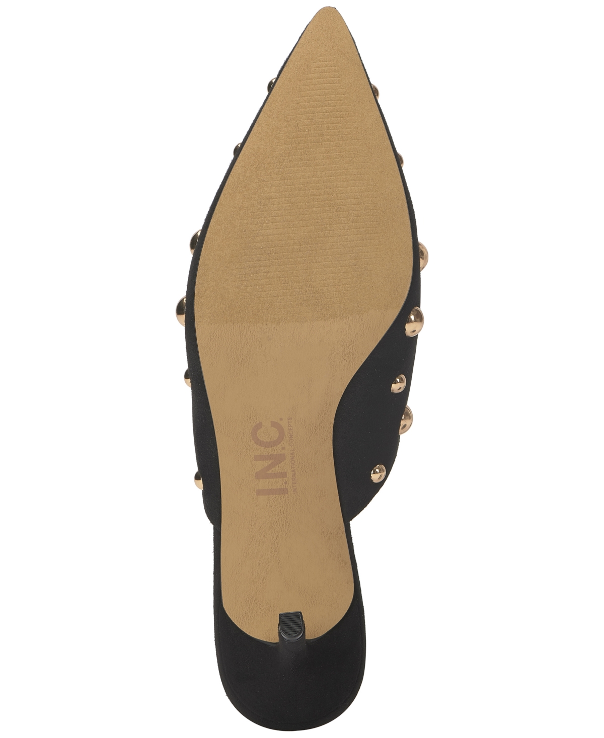 Inc International Concepts Women's Genevie Pointed Toe Mules, Macy's Exclusive In Black