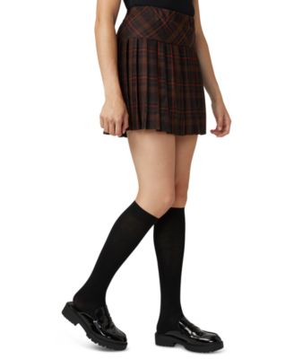 Women's Flat Knit Knee High Socks 3 Pair Pack