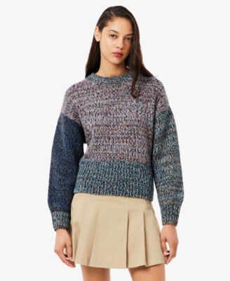 LACOSTE USA - Women's Crew Neck Sweater