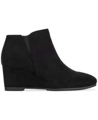 Women's Poppyy Wedge Heel Booties, Macy's Exclusive