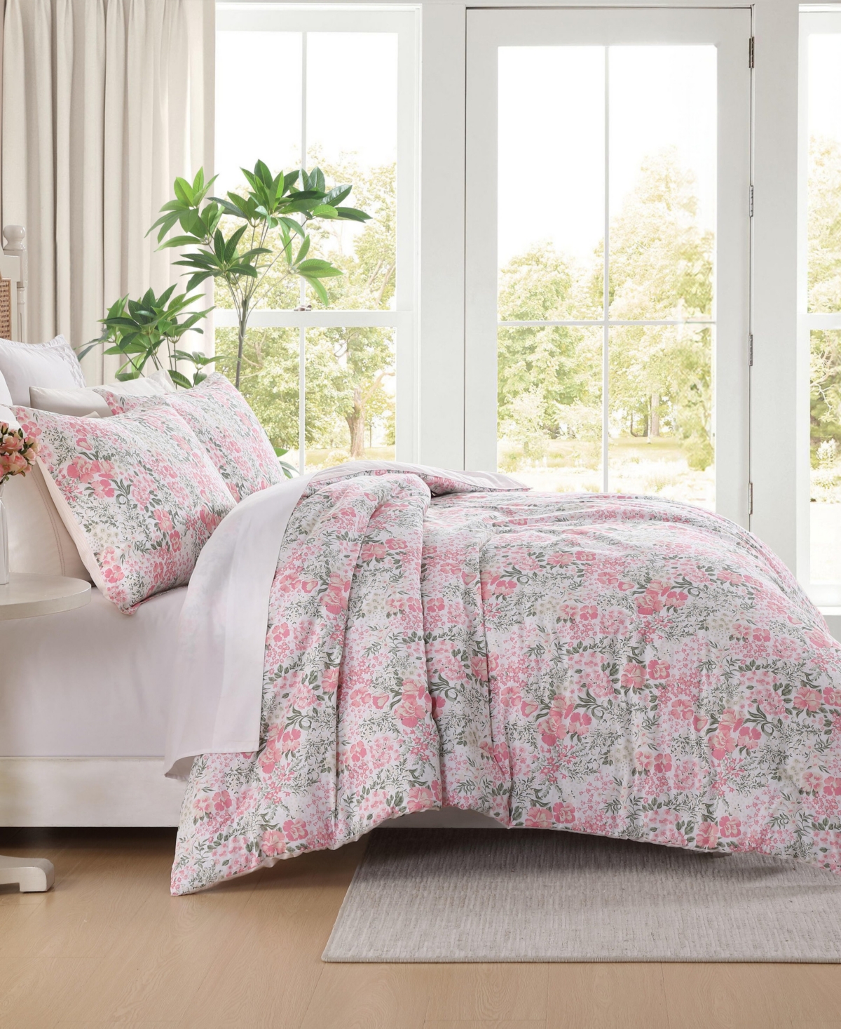 Laura Ashley Heather Garden 2-Pc. Comforter Set, Twin