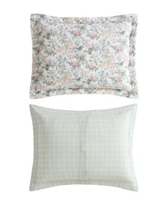 Bramble Floral Cotton 3-Pc. Quilt Set, King