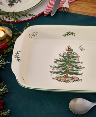 Christmas Tree Large Lasagna Dish