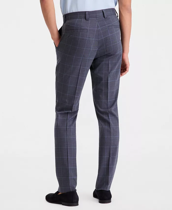 Men's Modern-Fit Suit Trousers - thumbnail 3