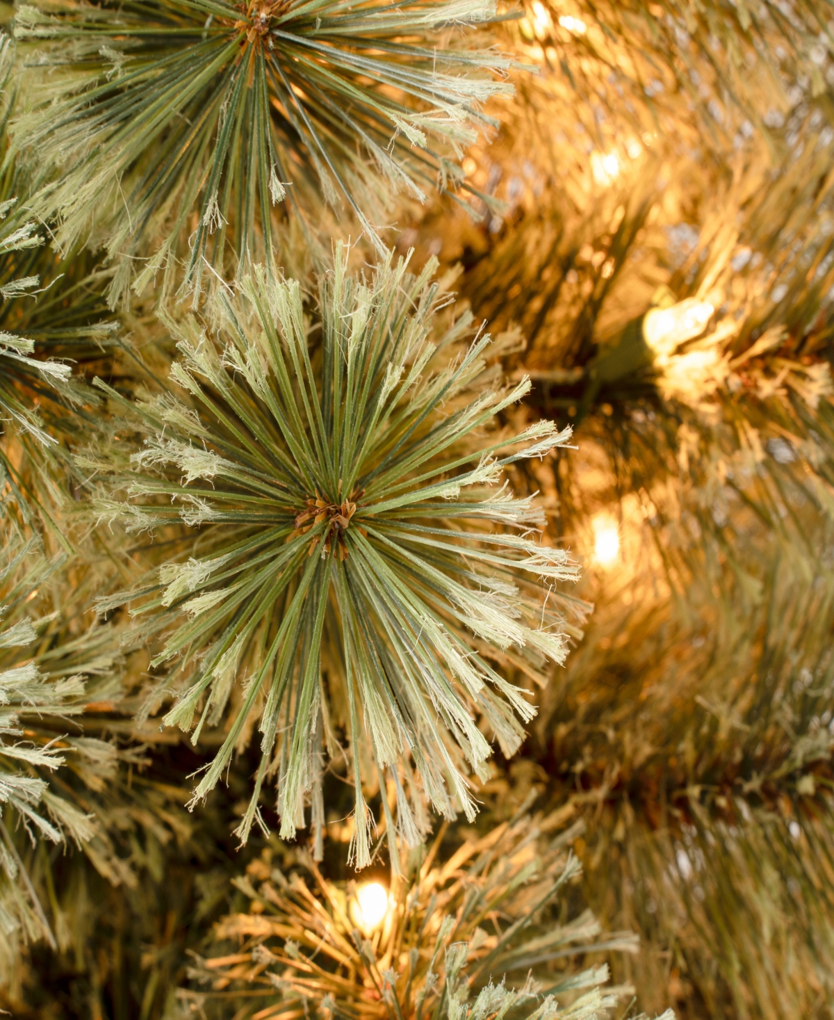 National Tree Company 4.5 Ft. Pre-lit Arcadia Pine Slim Cashmere Tree In Green
