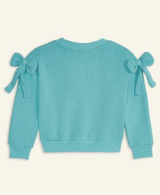 Girls 2T-6X Minnie Mouse Long Sleeve Crewneck Sweater, Macy's Exclusive