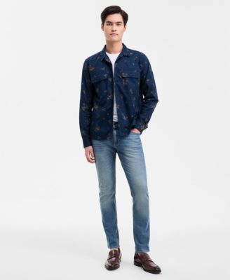 Men's Floral Print Long-Sleeve Shirt, Macy's Exclusive