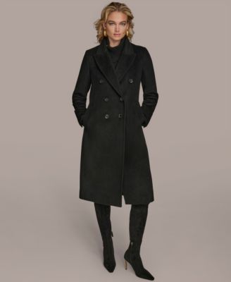 Women's Double-Breasted Reefer Coat