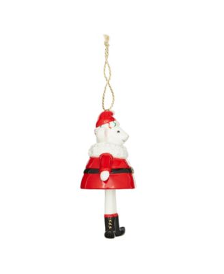 Kit Kemp Christmas Bell Santa Mouse Ornament