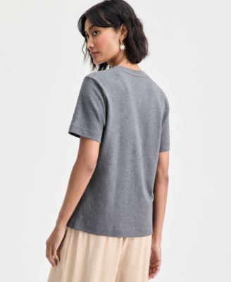 Women's Scattered Paillette T-Shirt, Macy's Exclusive