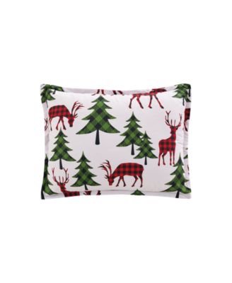 Macy's Plaid Deer Reversible 3-Pc. Comforter Sets