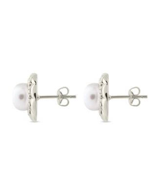 Eudora Cultivated Pearl Stud Earrings