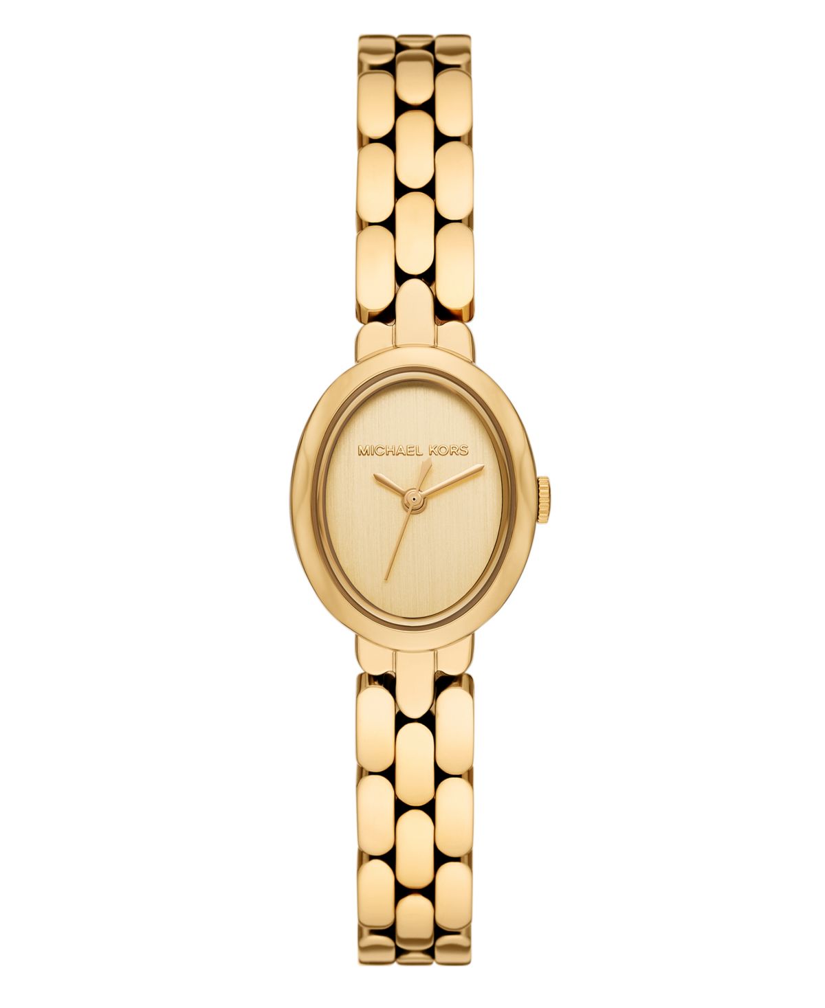 Женские золотые часы Maude с тремя стрелками из нержавеющей стали, 21 мм