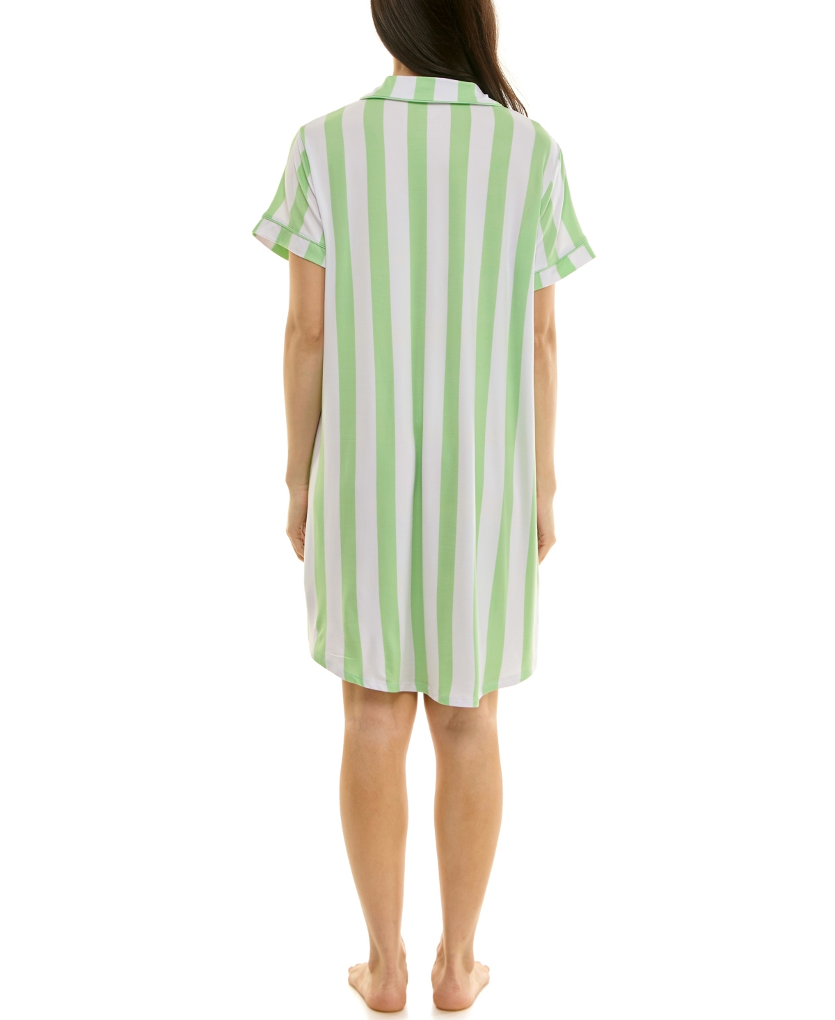 Derek Heart Women's Printed Sleepshirt In Green