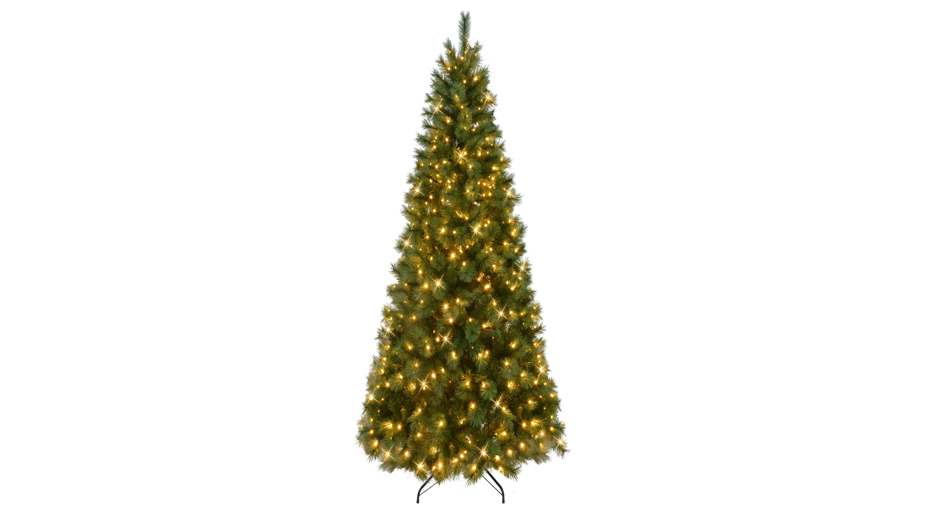 Puleo 7.5' Pre-Lit Artificial Wyoming Pine Tree with Multi-Function Led Lights