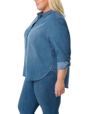 Plus Size Amanda Long Sleeve Shirt