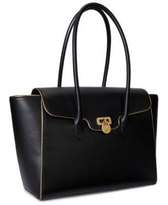 Leather Large Tanner Satchel Bag
