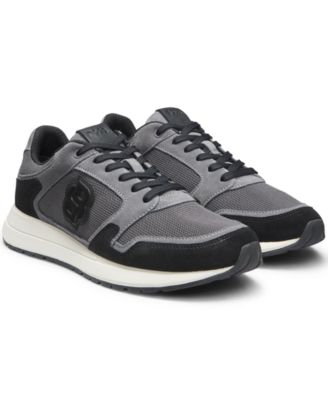 Men's Double B Monogram Suede Trainers Shoes