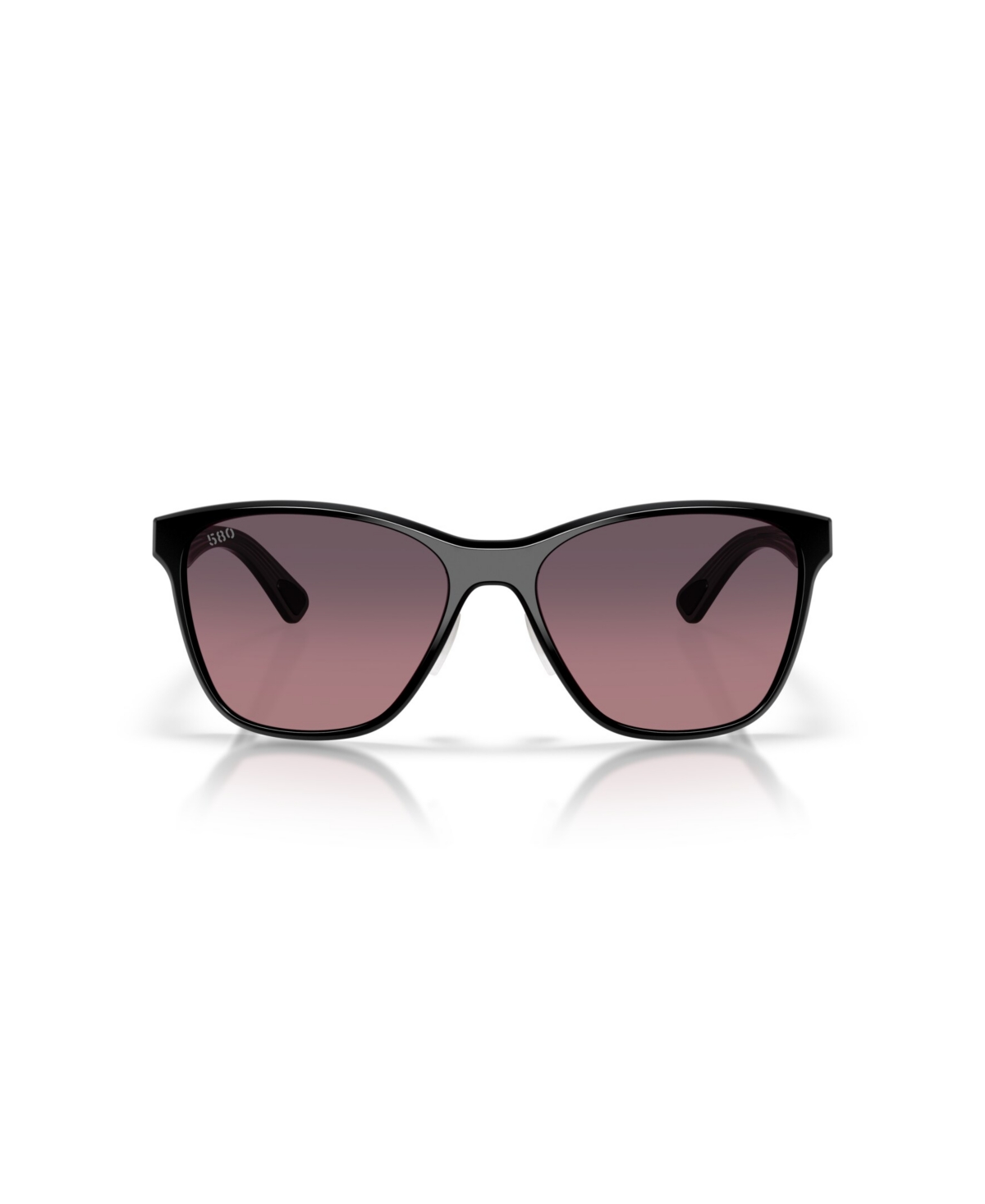 Costa Del Mar Women's Polarized Sunglasses, Luna Nueva 6s9127 In Brown