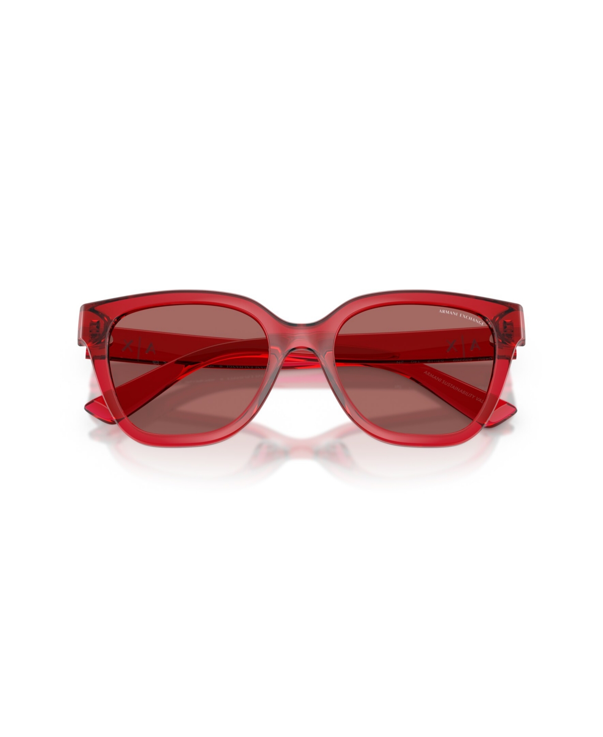 Armani Exchange Men's Sunglasses Ax4165s In Red
