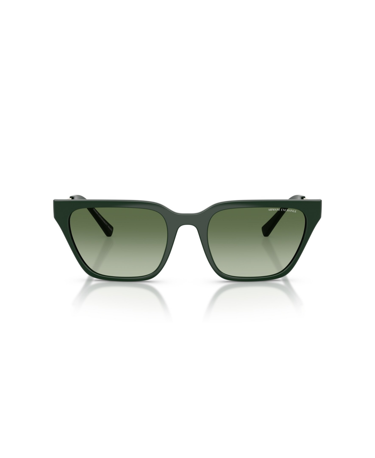 Armani Exchange Woman Sunglass Ax4158s In Green
