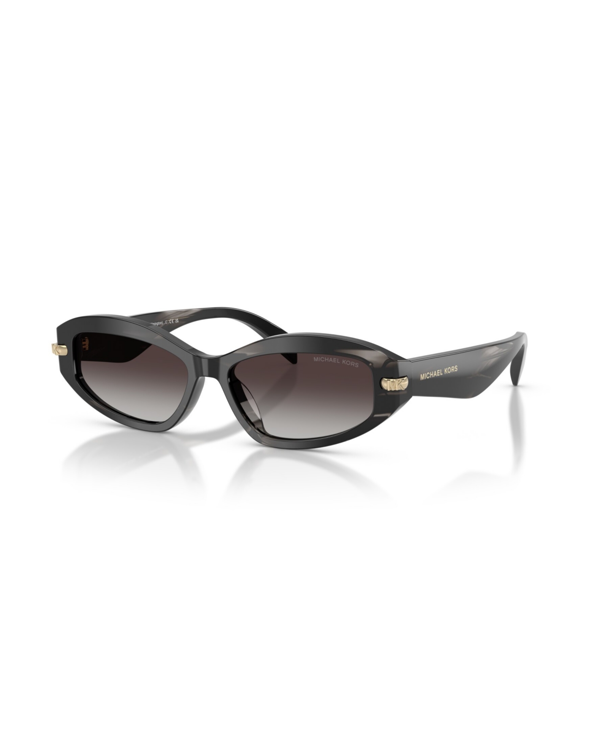 Michael Kors Geometric-frame Sunglasses In Black
