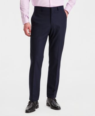 kenneth cole reaction men's slim fit solid performance dress pant Kenneth Cole Reaction Men's Urban Heather Slim-Fit Flat-Front Dress Pant,  32/30