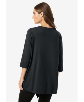 Plus Size 7-Day Layered 2-In-1 Tunic