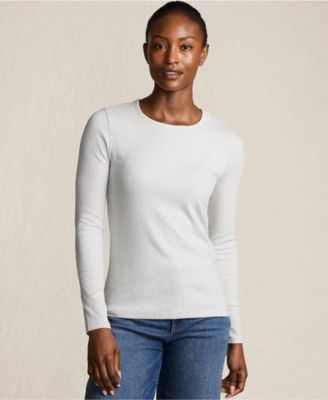 Women's Long Sleeve Micro Rib T-Shirt