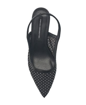 Women's Elea Mesh and Stone Slingback