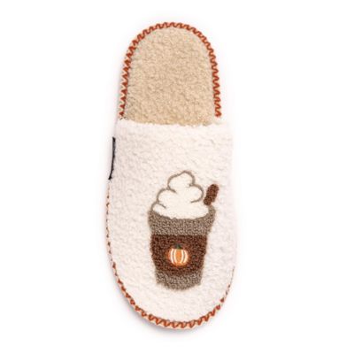 Women's Novelty Punch Needle Fall Scuff Slipper