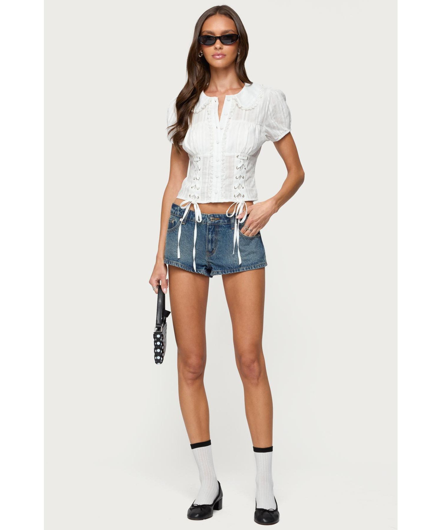 Women's Valera Cotton Tailored Button Up Shirt