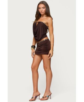 Women's Giana Iridescent Mini Skirt