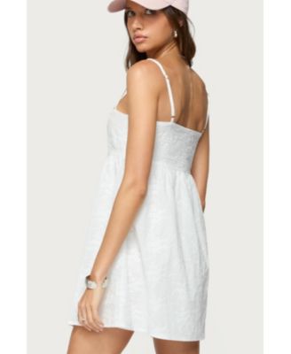 Women's Winifred Eyelet Babydoll Mini Dress
