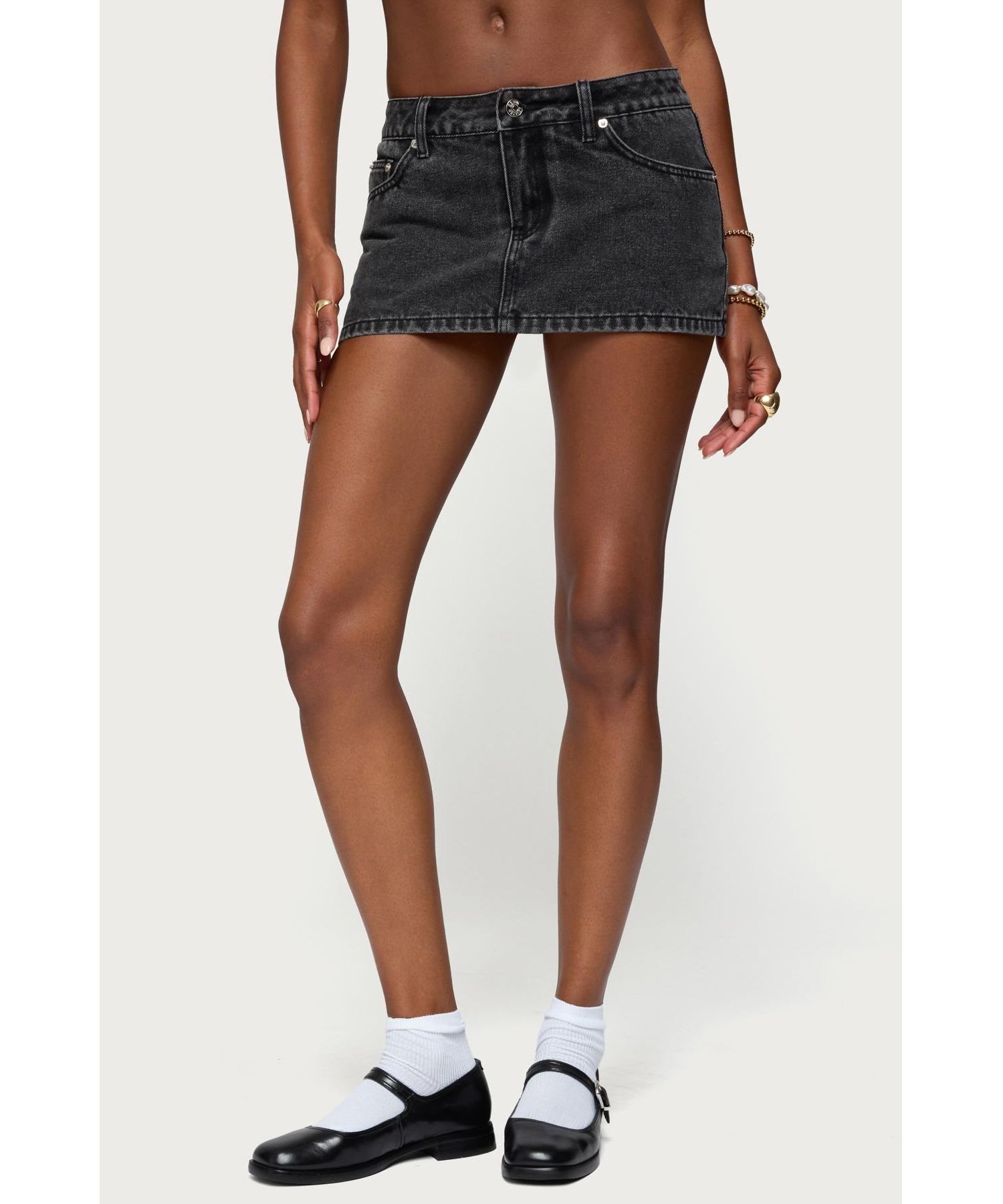 Women's Camelia Denim Mini Skirt