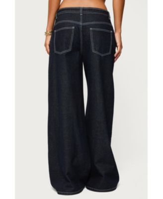 Women's Karah Belt Low Rise Jeans