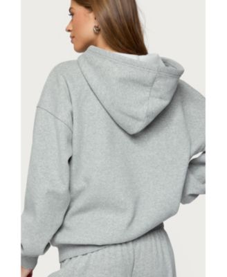 Womens Camo Crush Edikted Oversized Hoodie