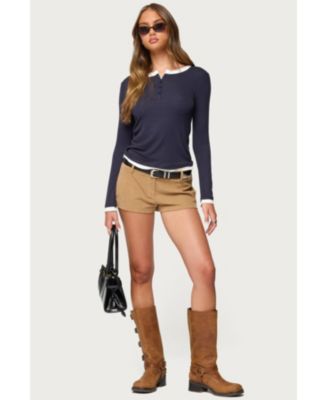 Women's Kyler Corduroy Micro Shorts