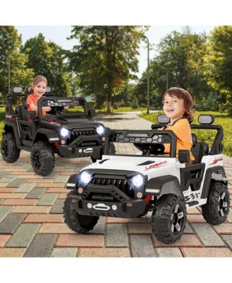 12V Kids Ride On Truck with 212V Motors Spring Suspension & Remote Control