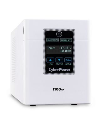 M1100XL 1100VA/880W Medical Grade UPS, 6x NEMA 5-15R-HG