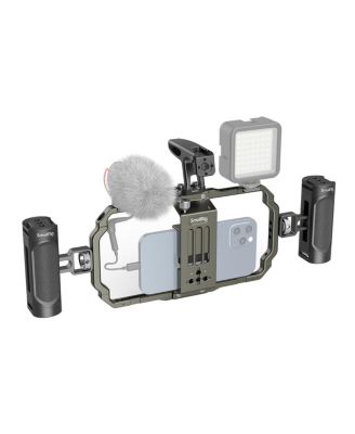 Universal Mobile Phone Handheld Video Rig Kit, Black