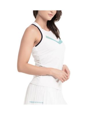 V.I.P. Womens Tennis Tank with Built-In Bra