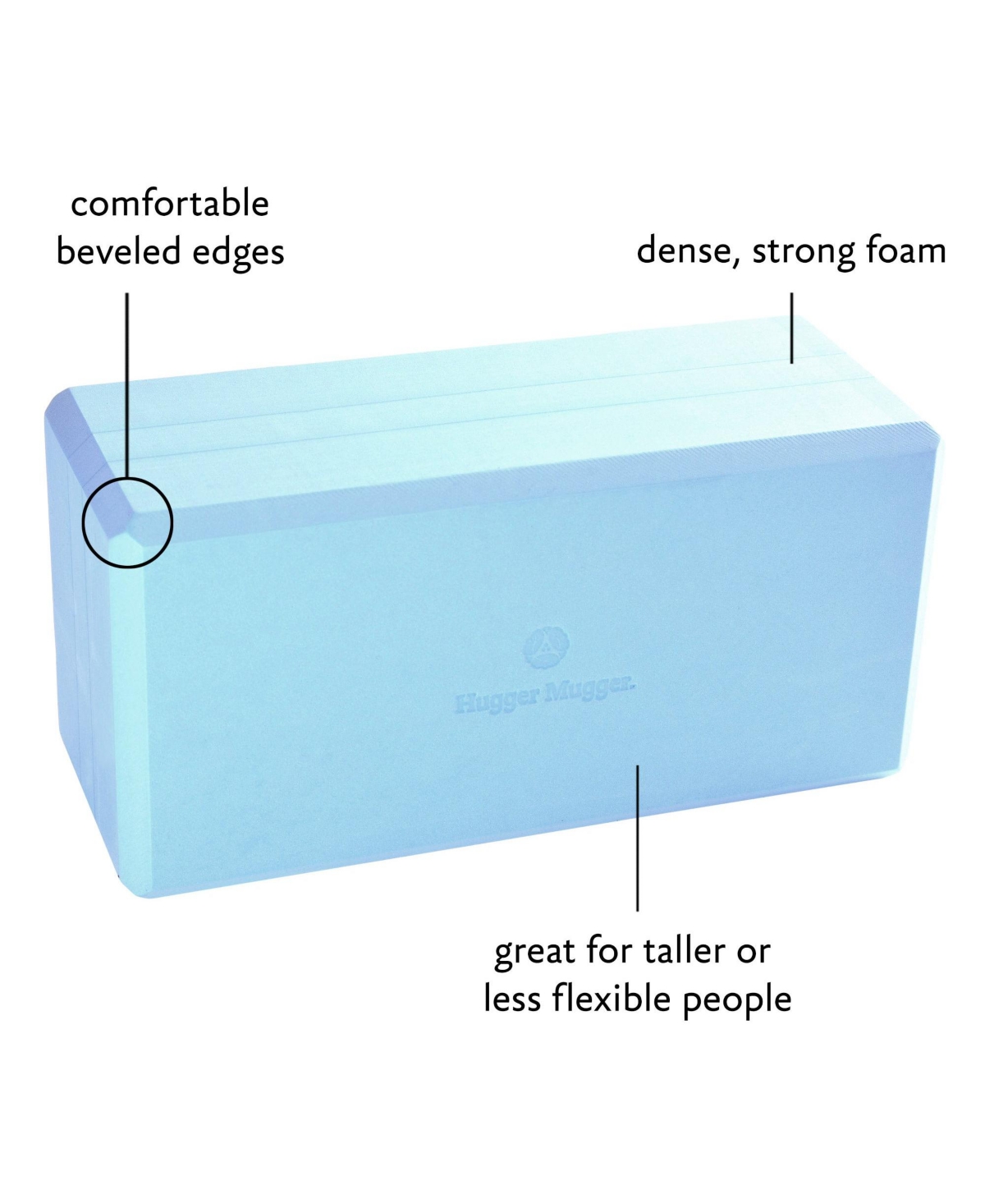 Big Yoga Foam Block 5"