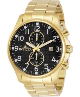 Men's 0382 Specialty Quartz Chronograph Black Dial Watch