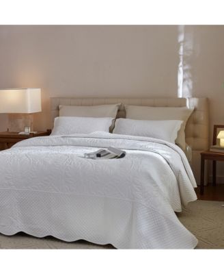 100% Cotton Oversized Bedspread Quilt Set - King