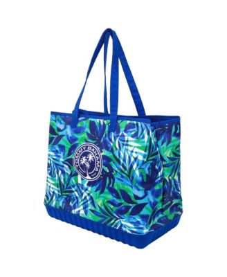 Patch Water-Repellant Tote Bag with Pouch