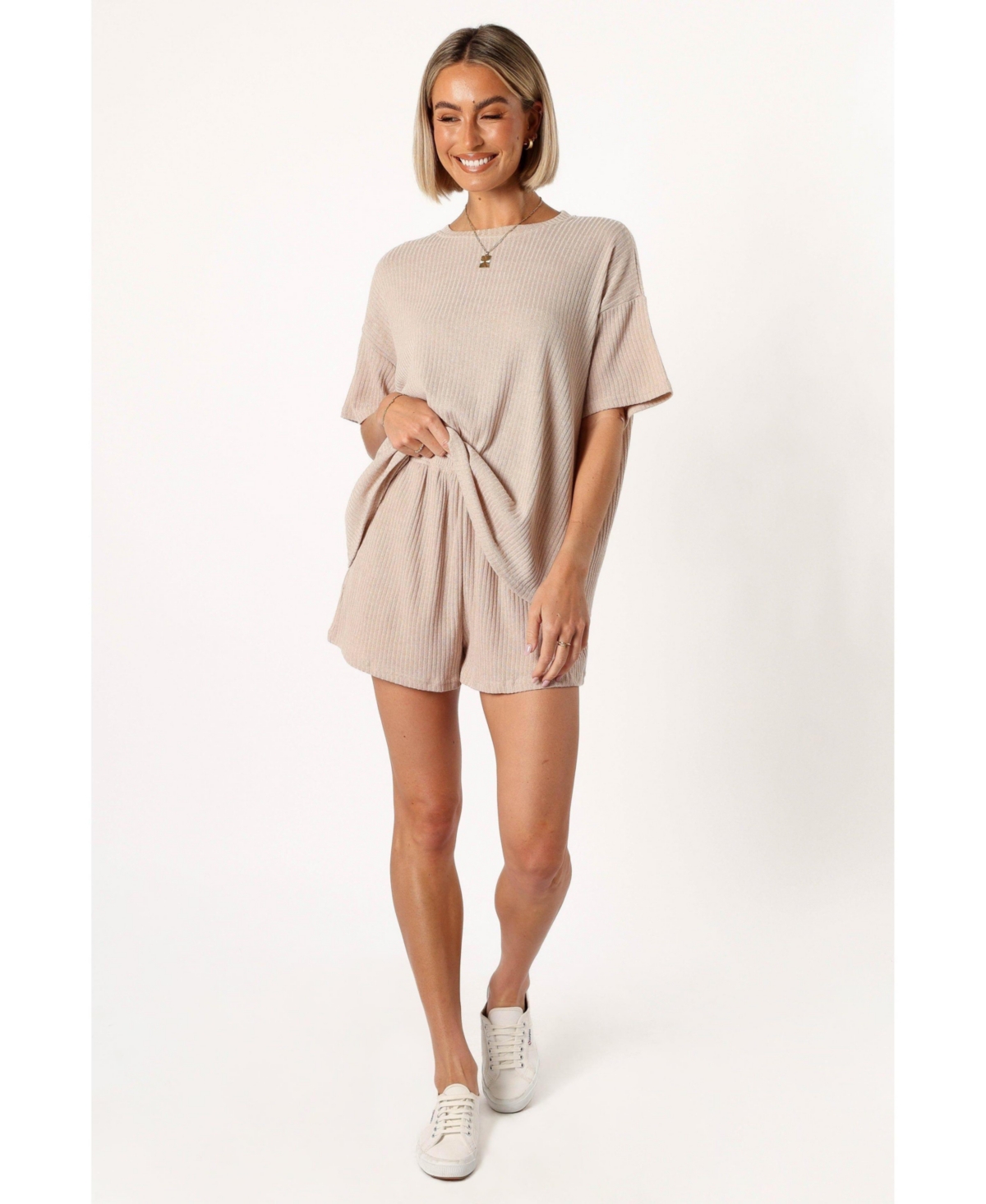 Petal and Pup Women's Granger Knit Short Set