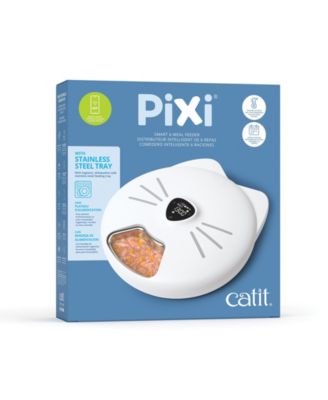 Pixi Smart 6-Meal Feeder,Stainless